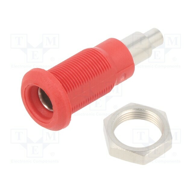 STAUBLI Laboratory connector: 4mm banana; socket