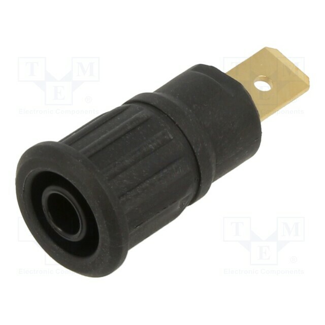 STAUBLI Laboratory connector: 4mm banana; socket