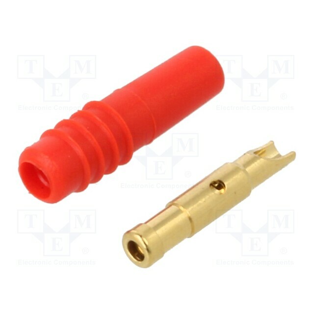 STAUBLI Laboratory connector: 1mm banana; socket