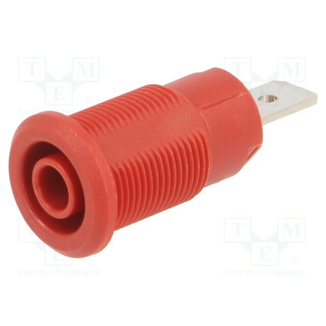 STAUBLI Laboratory connector: 4mm banana; socket