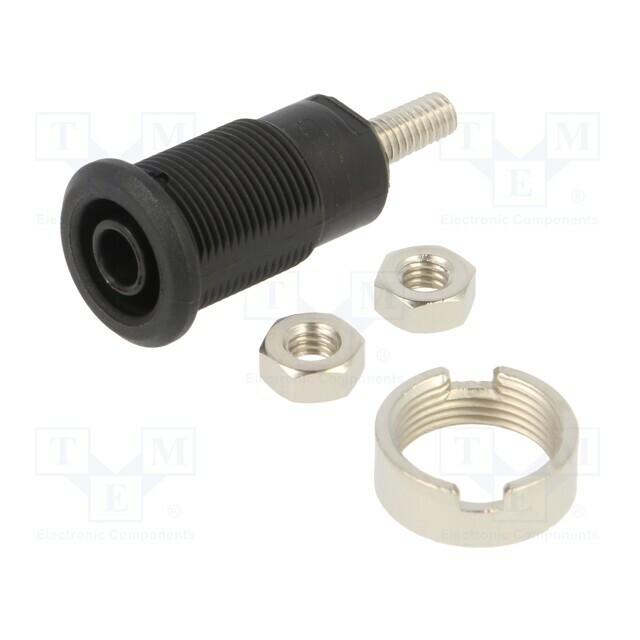 STAUBLI Laboratory connector: 4mm banana; socket