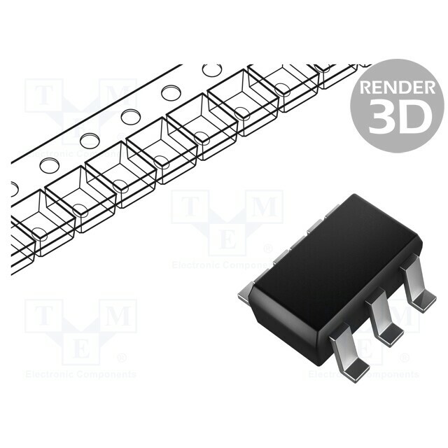 TEXAS INSTRUMENTS Diode: TVS array; 7V