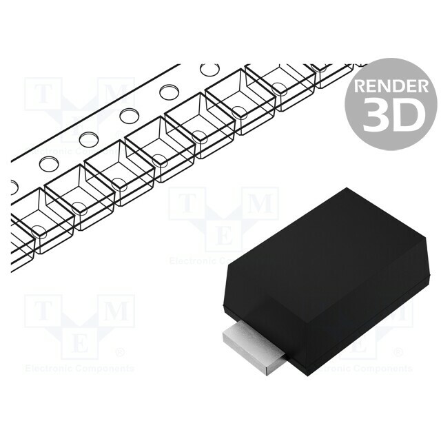 ROHM SEMICONDUCTOR Diode: Schottky rectifying; SOT323F