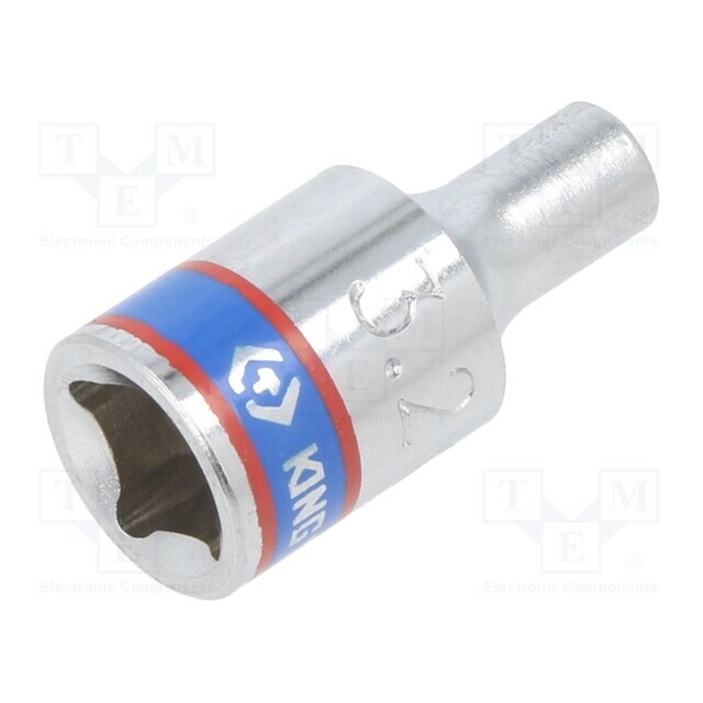 KING TONY Socket: 6-angles; socket spanner