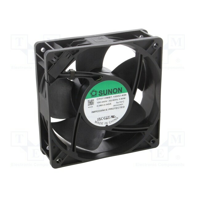 SUNON Fan: EC; 120x120x38mm; axial; 230VAC
