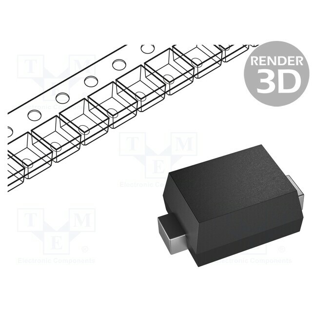 ROHM SEMICONDUCTOR Diode: switching; SMD; 90V