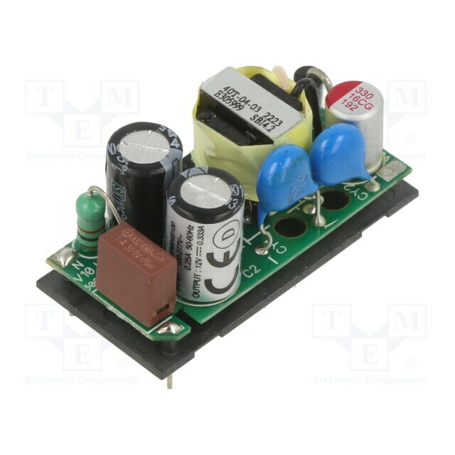 CINCON Converter: AC/DC; 4W; Uin: 85÷305VAC