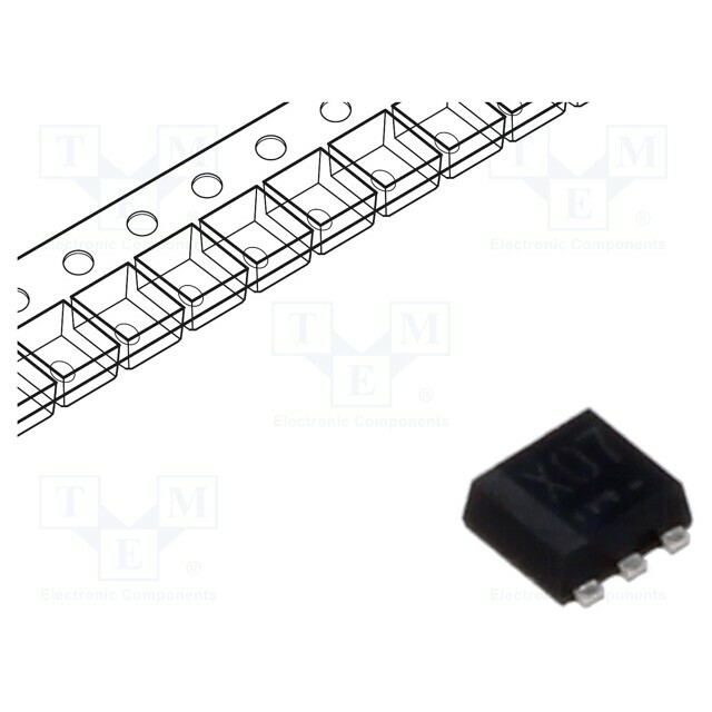 ROHM SEMICONDUCTOR Transistor: NPN x2; bipolar
