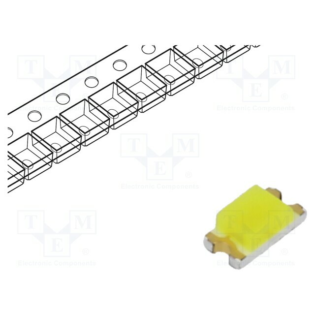 FORYARD LED; white; SMD; Case (mm):