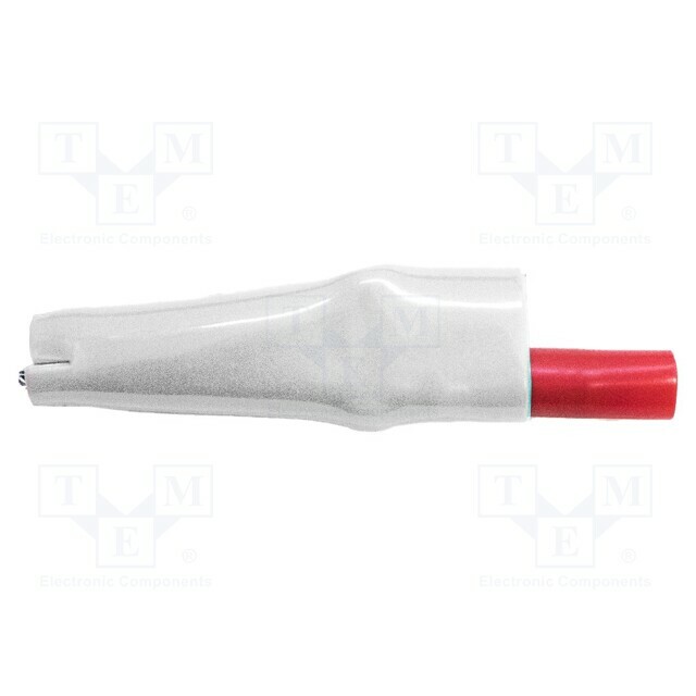 MUELLER ELECTRIC Crocodile clip; 10A; white