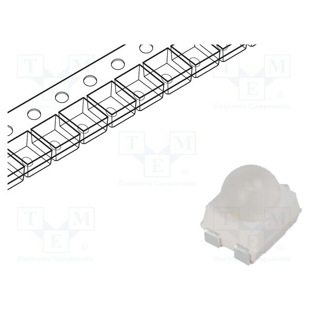 BROADCOM (AVAGO) LED; red; SMD; PLCC4
