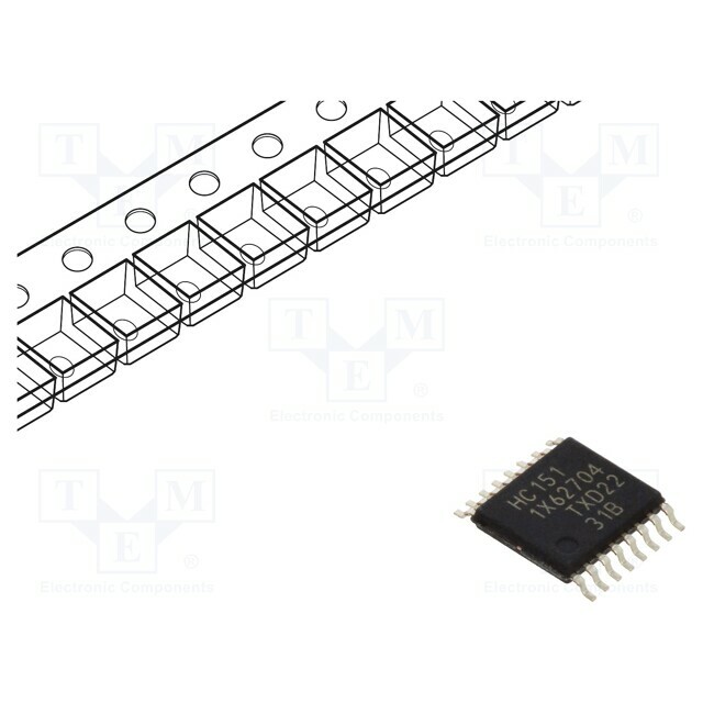 NEXPERIA IC: digital; 8bit,multiplexer; Ch: