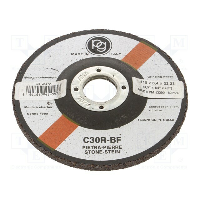 PG PROFESSIONAL Cutting wheel; Ø: 115mm