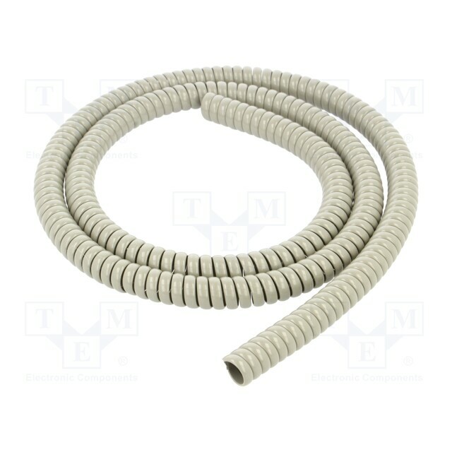 PARTEX Spiral wrapping; PVC; grey; L: