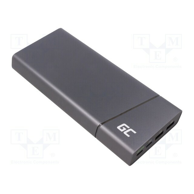 GREEN CELL Re-battery: powerbank; 26800mAh; 5V