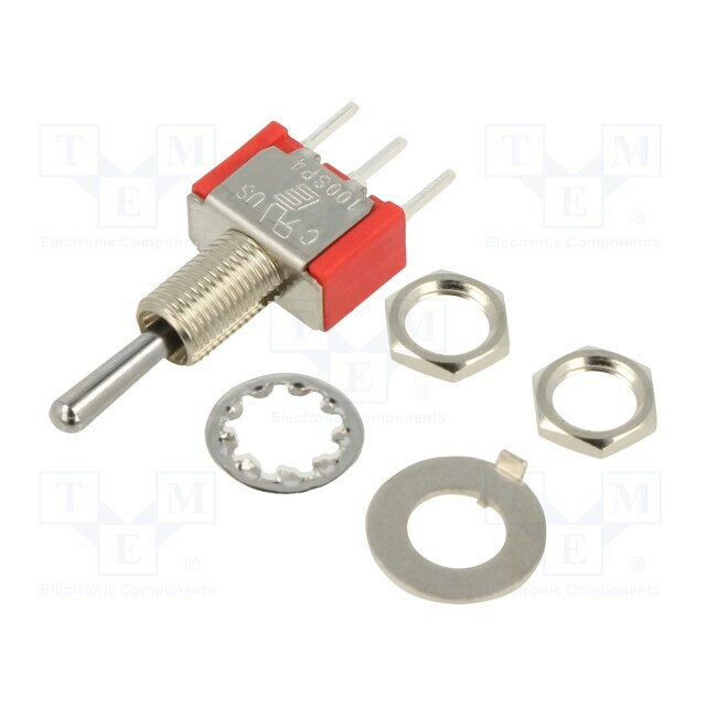 E-SWITCH Switch: toggle; Pos: 3; SP3T