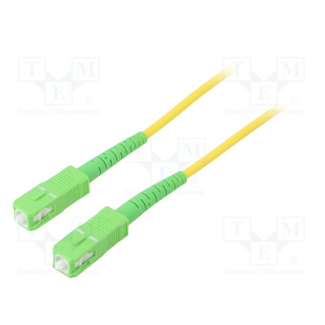 GOOBAY Fiber patch cord; OS2; SC/APC