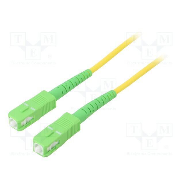 GOOBAY Fiber patch cord; OS2; SC/APC