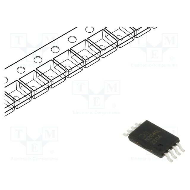 DIODES INCORPORATED Transistor: N-MOSFET; unipolar; 20V