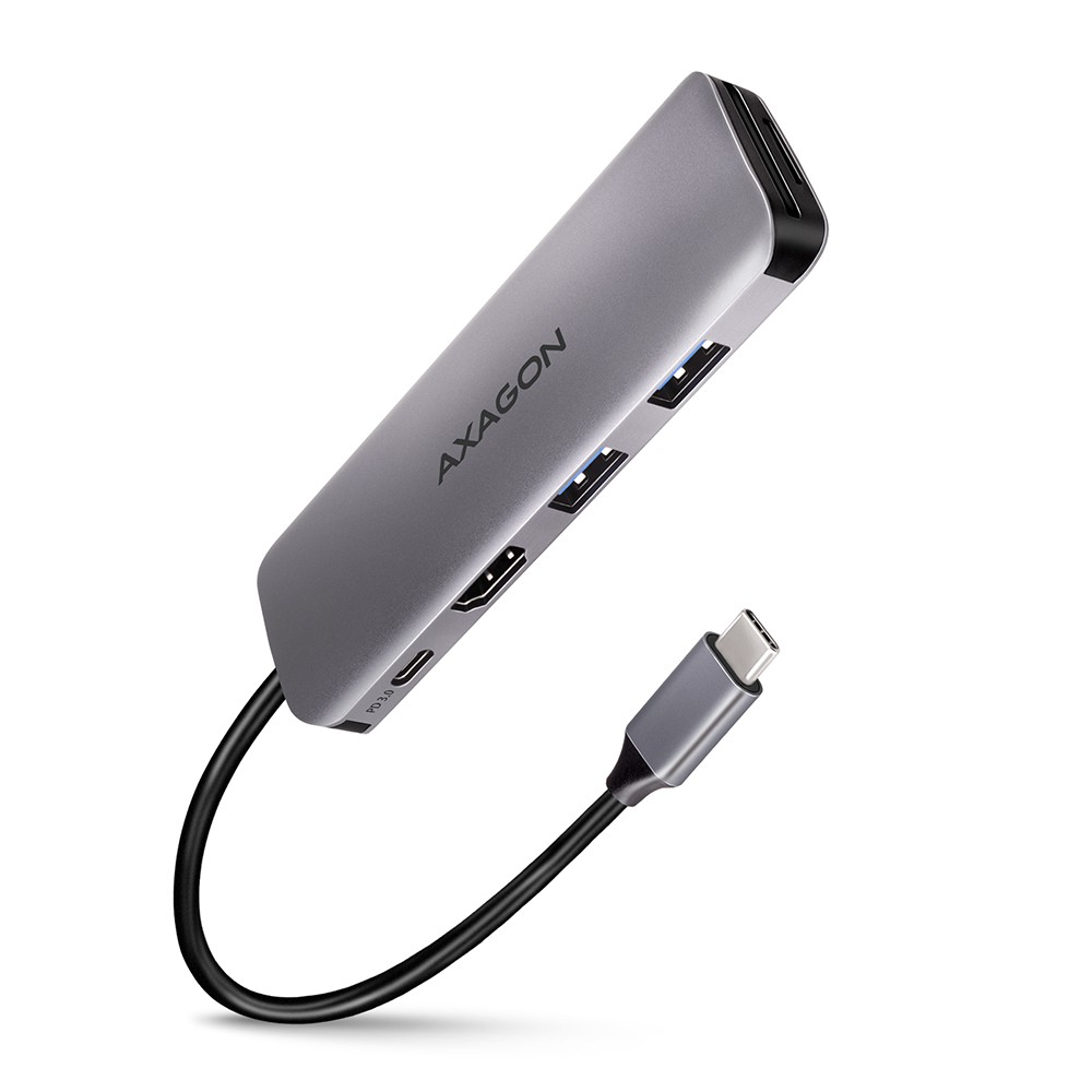 AXAGON Hub HMC-5 2x USB-A, HDMI