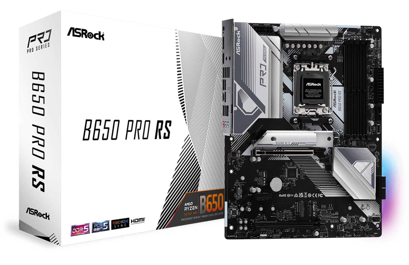 As-Rock ASRock B650  Pro RS              AM5