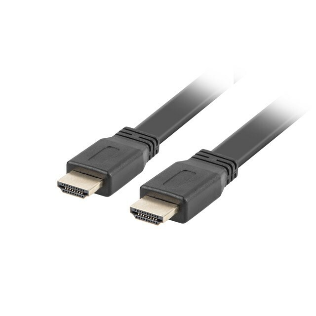 Lanberg CA-HDMI-21CU-0010-BK HDMI cable 1 m