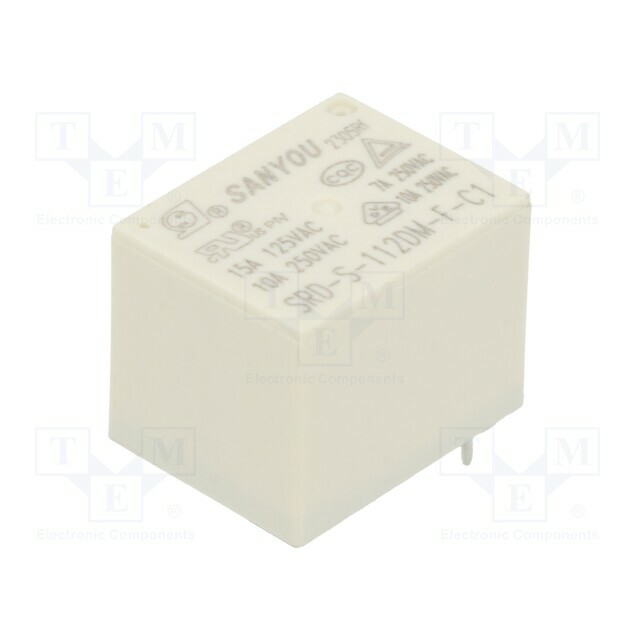 SANYOU Relay: electromagnetic; Ucoil: 12VDC; SPST-NO