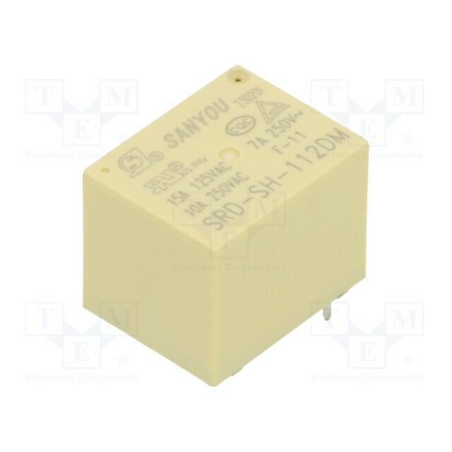 SANYOU Relay: electromagnetic; Ucoil: 12VDC; SPST-NO