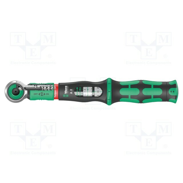 Wrench: torque; 244mm; 2÷12Nm; Holder: hexagonal