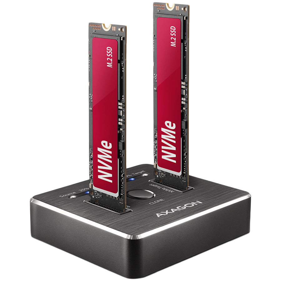AXAGON ADSA-M2C DUAL NVMe CLONE MASTER