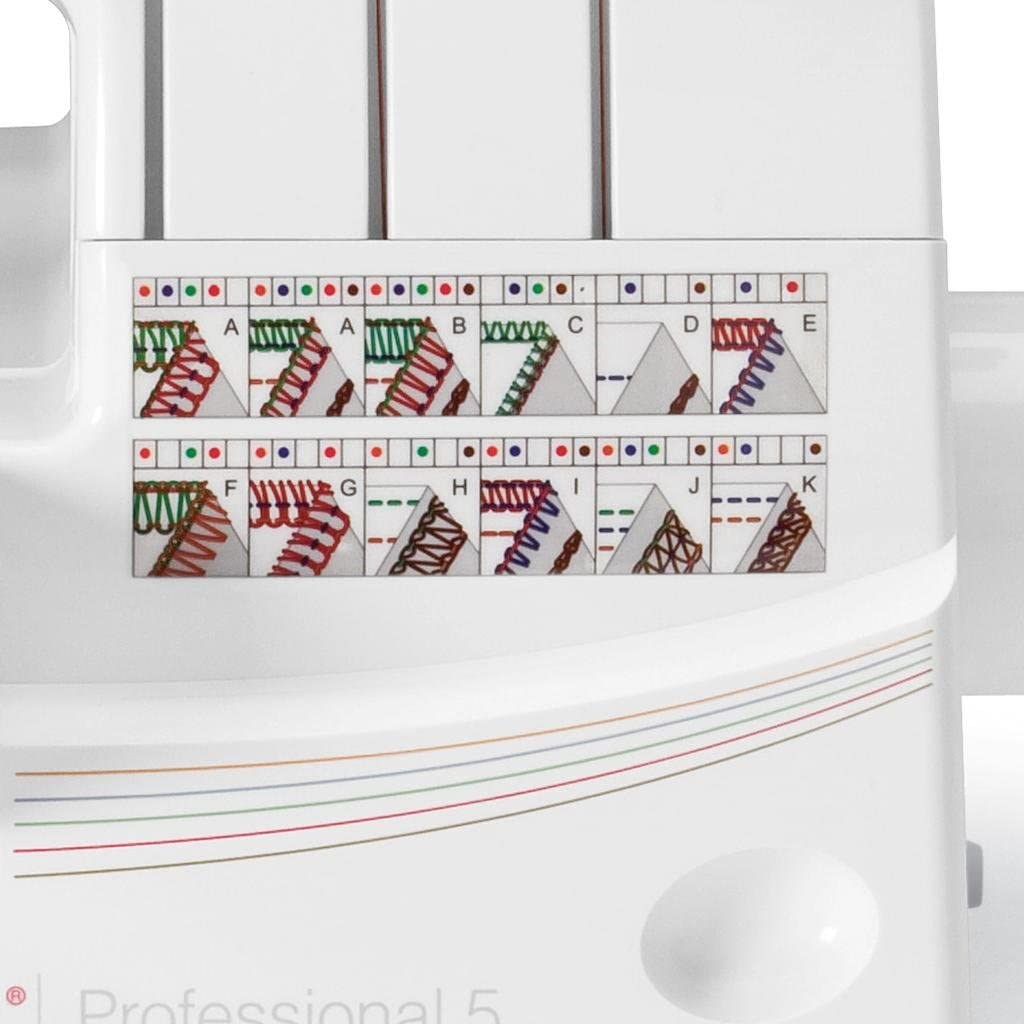 Overlock Singer 14T968 sewing machine, electric