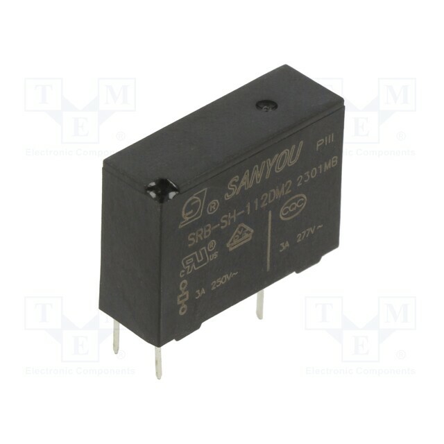 SANYOU Relay: electromagnetic; Ucoil: 12VDC; SPST-NO