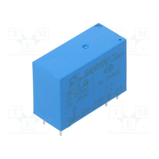 SANYOU Relay: electromagnetic; Ucoil: 12VDC; DPST-NO