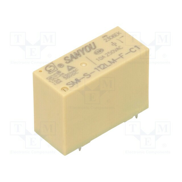 SANYOU Relay: electromagnetic; Ucoil: 12VDC; SPST-NO