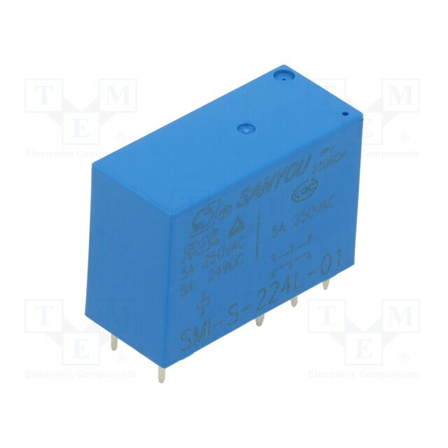 SANYOU Relay: electromagnetic; Ucoil: 24VDC; DPDT