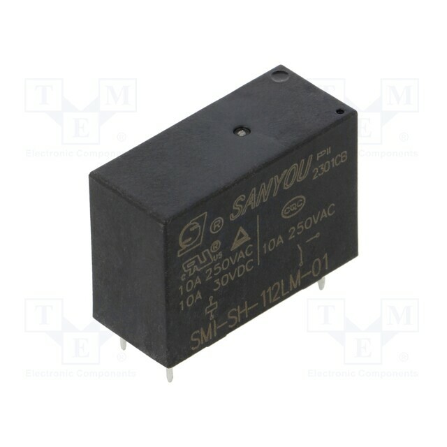 SANYOU Relay: electromagnetic; Ucoil: 12VDC; SPST-NO
