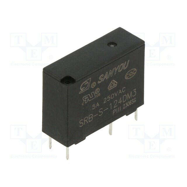 SANYOU Relay: electromagnetic; Ucoil: 24VDC; SPST-NO