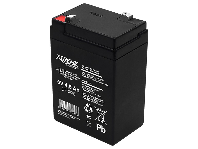 BLOW Gel Battery 6V 4.5Ah