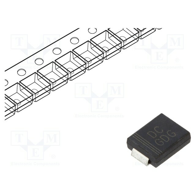 DC COMPONENTS Diode: TVS; 1.5kW