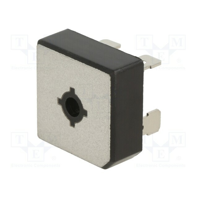 DC COMPONENTS Bridge rectifier: single-phase; Urmax: