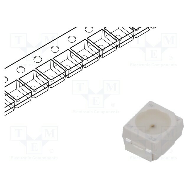 KINGBRIGHT ELECTRONIC LED; yellow; SMD; 12