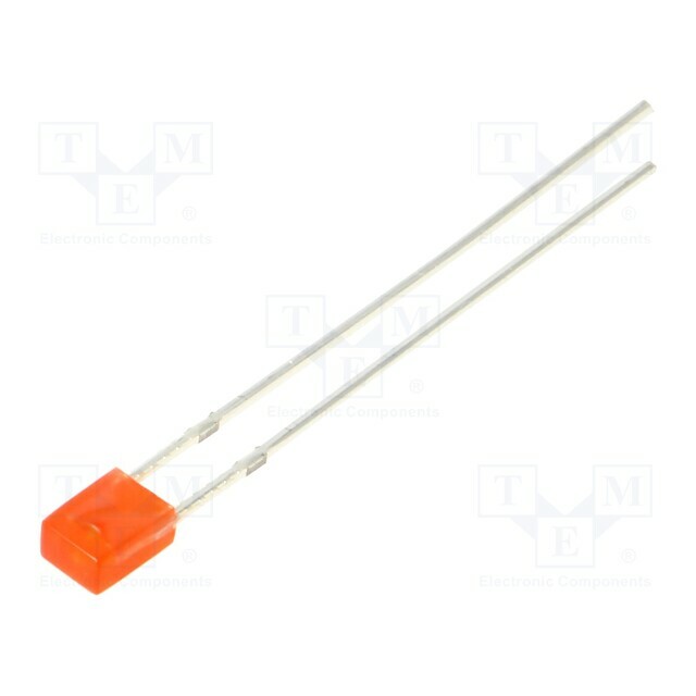 OPTOSUPPLY LED; red; rectangular; 3.2x3