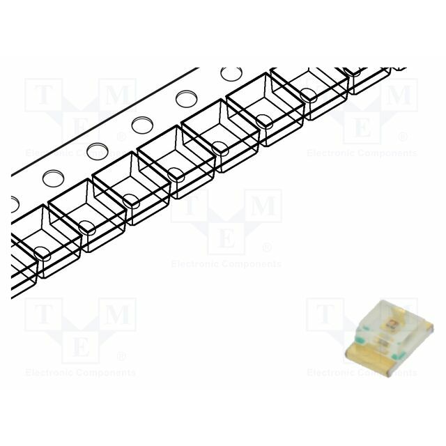 KINGBRIGHT ELECTRONIC LED; red; SMD; 0805