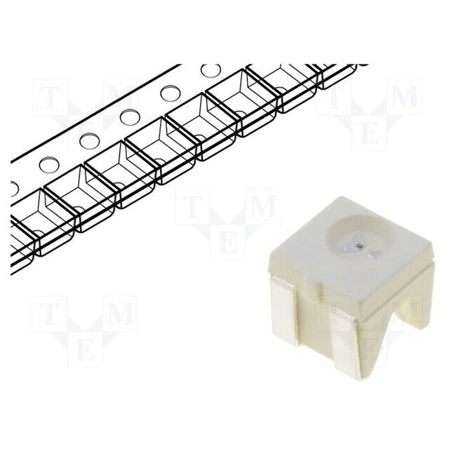 KINGBRIGHT ELECTRONIC LED; yellow; SMD; 120÷260mcd
