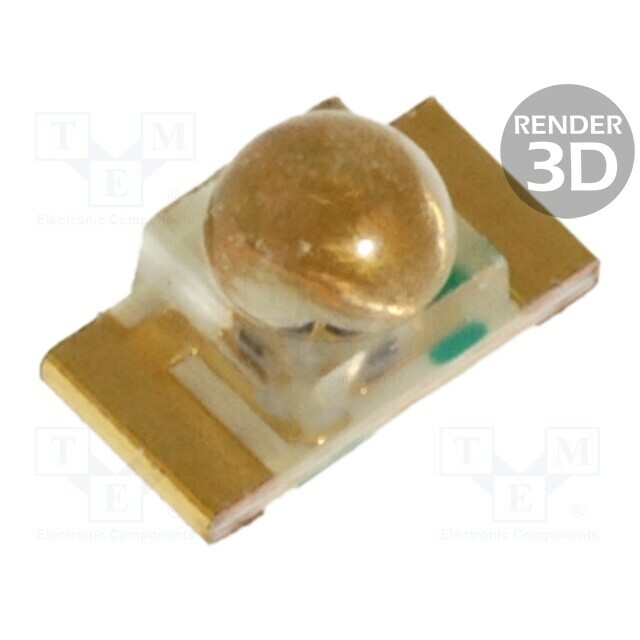 KINGBRIGHT ELECTRONIC LED; green; SMD; 1206