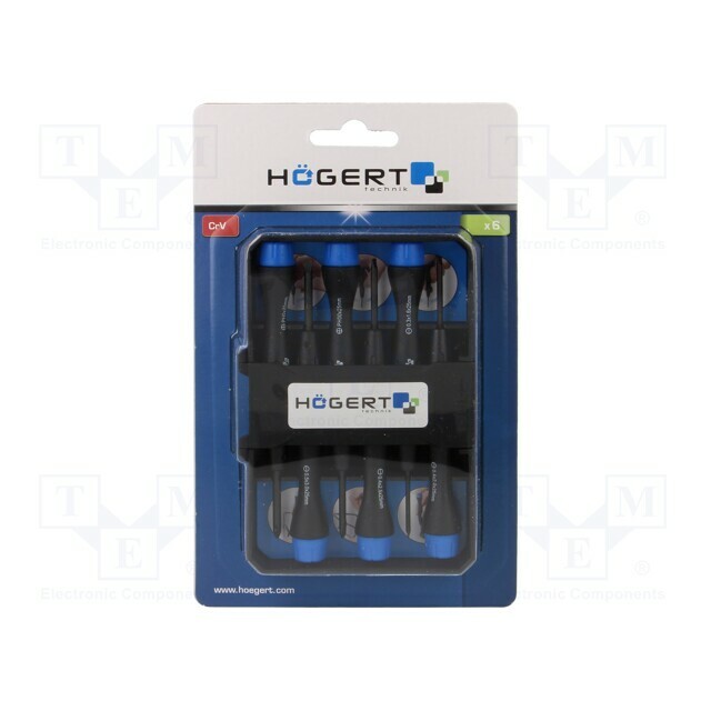 HÖGERT TECHNIK Screwdriver: precision-set; precision; Phillips