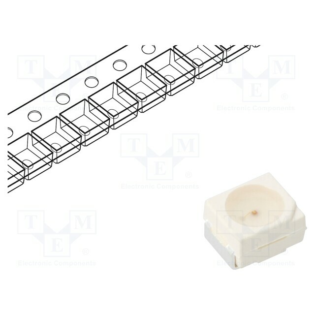 KINGBRIGHT ELECTRONIC LED; green; SMD; 12