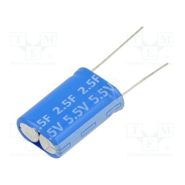 VIKING Supercapacitor; THT; 2.5F; 5
