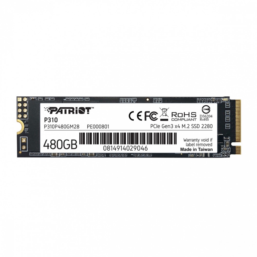 PATRIOT P310 480GB M2 2280 PCIe