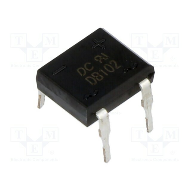 DC COMPONENTS Bridge rectifier: single-phase; 100V